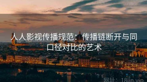 人人影视传播规范：传播链断开与同口径对比的艺术