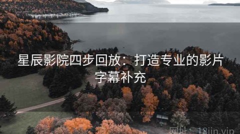 星辰影院四步回放：打造专业的影片字幕补充