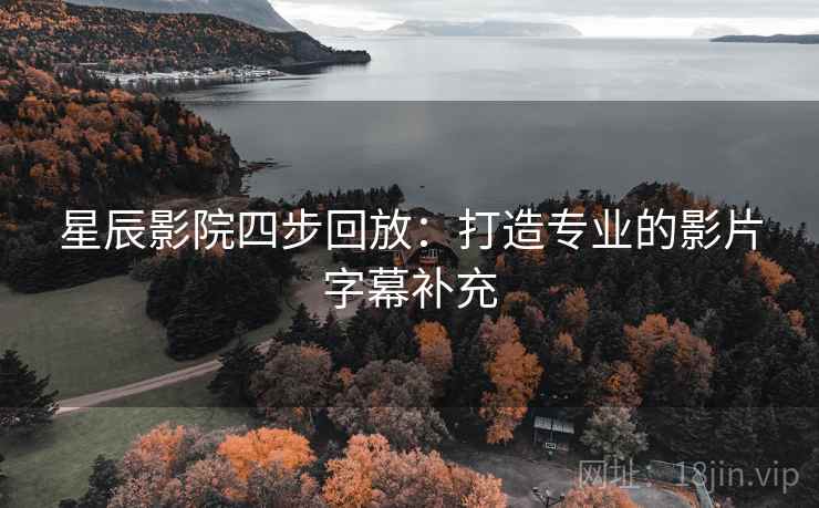 星辰影院四步回放：打造专业的影片字幕补充