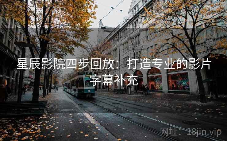 星辰影院四步回放：打造专业的影片字幕补充